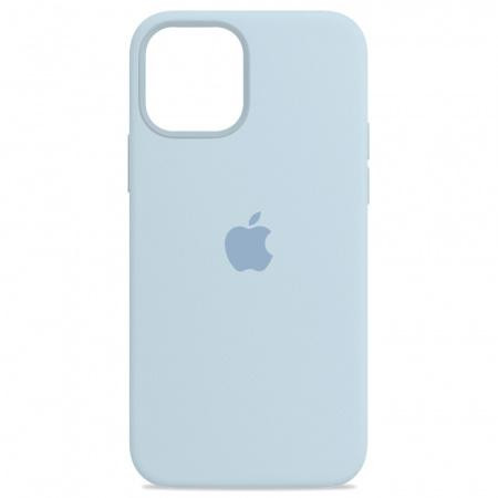 Силиконовый чехол для Iphone 12/12 pro Light blue - image 1