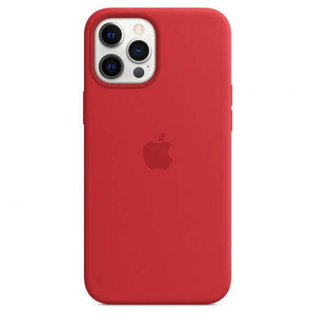 Силиконовый чехол для Iphone 12/12 pro Red - image 1