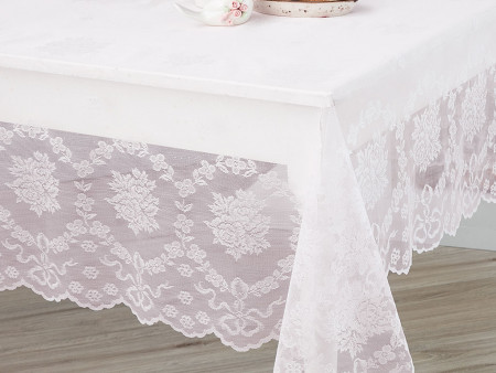 Скатерть Rose Branch 150×150 см - image 2