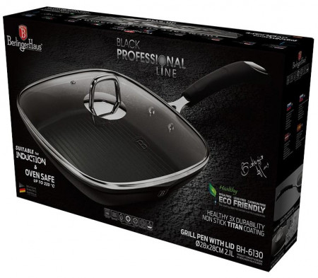 Сковорода Berlinger Haus BH-6130 Black Professional Line - image 3