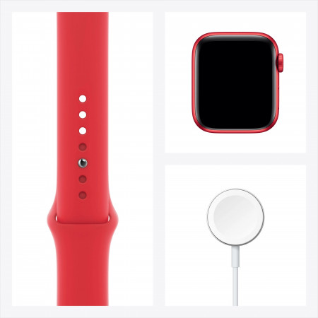 Смарт часы Apple Series 6 40mm Red Aluminum - image 1
