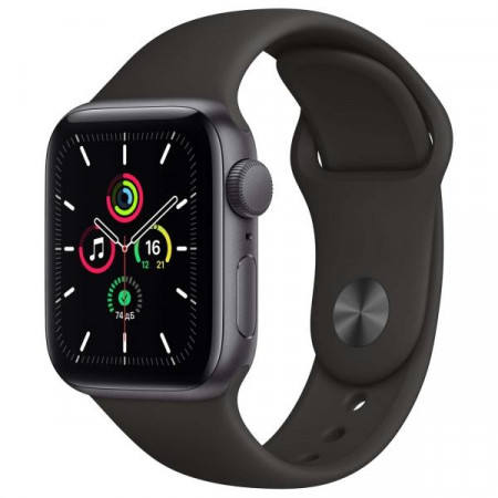 Смарт часы Apple Watch SE GPS +4G 44mm Black - image 1