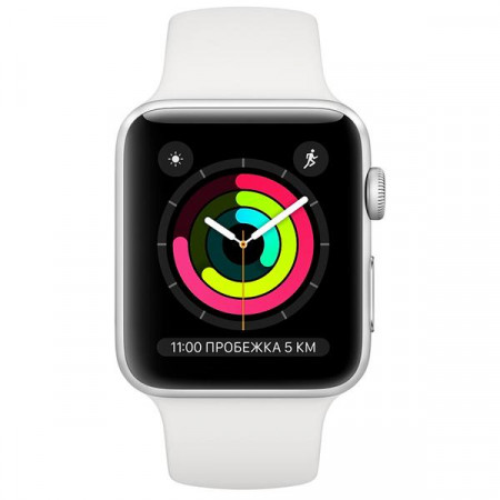 Смарт часы Apple Watch Series 3 38mm (GPS) Black, White - image 5