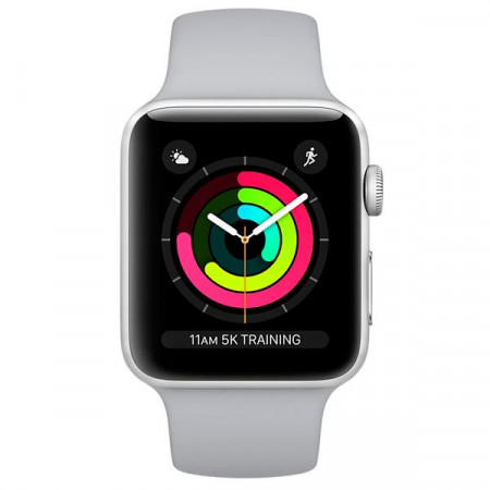 Смарт часы Apple Watch Series 3 42mm (GPS) White, Black - image 5