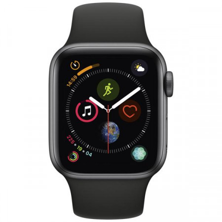 Смарт часы Apple Watch Series 4 40mm GPS + 4G Stainless Steel Black - image 2