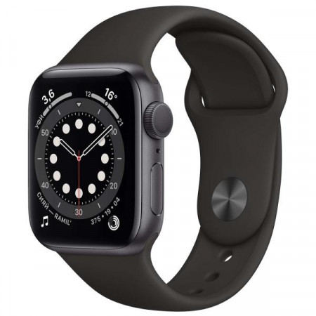 Смарт часы Apple Watch Series 6 GPS 40mm Black, Silver - image 1