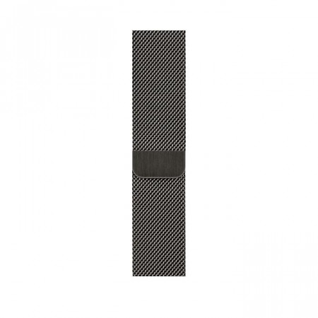 Смарт часы Apple Watch Series 6 GPS + 4G 44mm Stainless Steel Case with Milanese Loop (Black) - image 3