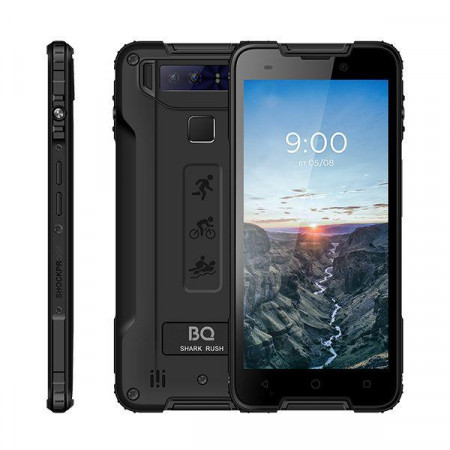 Смартфон BQ 5541L Shark Rush (Black) - image 1