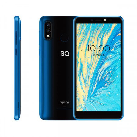Смартфон BQ 5740G Spring (Black, Gradient blue, Gradient green) - image 4