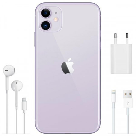 Смартфон iPhone 11 64GB Purple, Black, White, Green - image 3