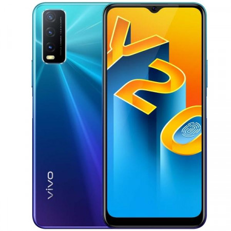 Смартфон vivo Y20 4/64GB Blue - image 1