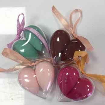 Спонжи note спонжики в сердечке 2шт - image 1