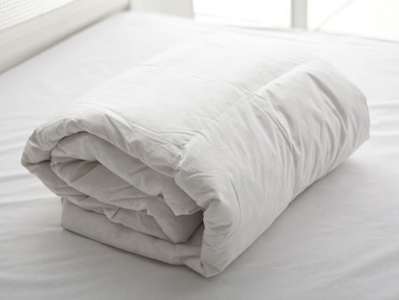 Стеганое одеяло с гусиным пухом Winter 195×215 см - image 2