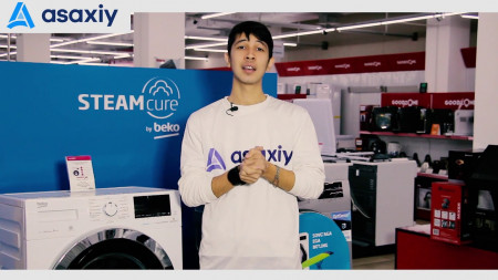 Стиральная машина Beko WSRE7636XCBS - image 1