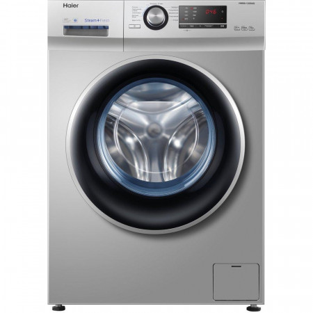 Стиральная машина Haier HW60-1229AS (Стальная) 6 Кг - image 1