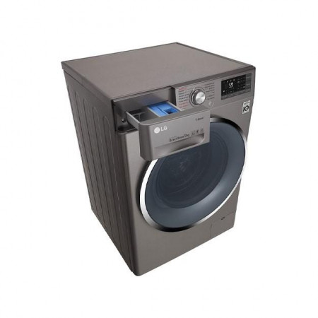 Стиральная машина LG F-4J7VS2S (Мокрый асфальт) (С подачей пара+Turbo Wash) 9 Кг - image 6