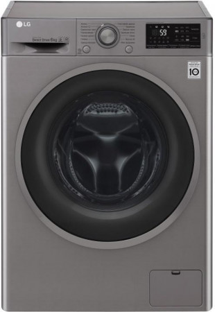 Стиральная машина LG F2J6NN8S (Мокрый асфальт) 6 Кг - image 1