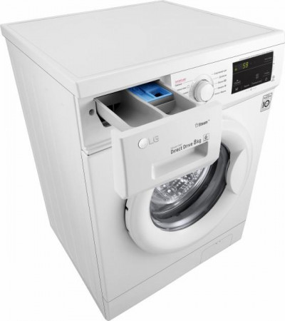 Стиральная машина LG F4J3TS0W (Белая) (Подача пара) 8 Кг - image 10