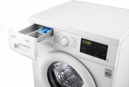 Стиральная машина LG F4J3TS0W (Белая) (Подача пара) 8 Кг - image 9