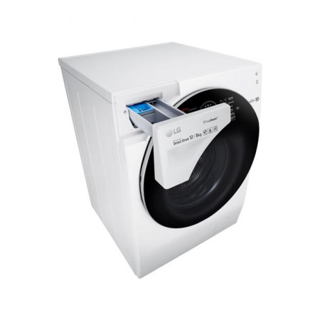 Стиральная машина LG FH-6G1BCH2N (Белая) (С сушкой+подача пара) 12 Кг - image 5