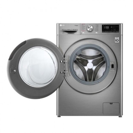 Стиральная машина LG TW-4V7RW9T (Стальная) 10.5 Кг (Подача пара+TurboWash+Smart Diagnosis) - image 2