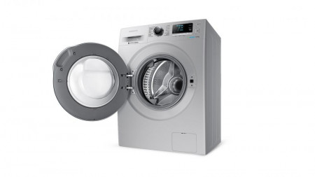 Стиральная машина Samsung Eco Bubble WW80J6210CS (Стальная) 8 Кг - image 3