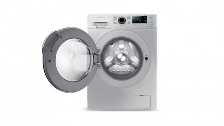 Стиральная машина Samsung Eco Bubble WW80J6210CS (Стальная) 8 Кг - image 2