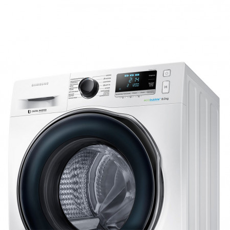 Стиральная машина Samsung WW80J6210CWULD - image 4