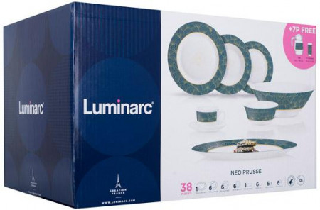 Столовый сервис Neo prusse 46 предметов на 6 персон от Luminarc - image 6