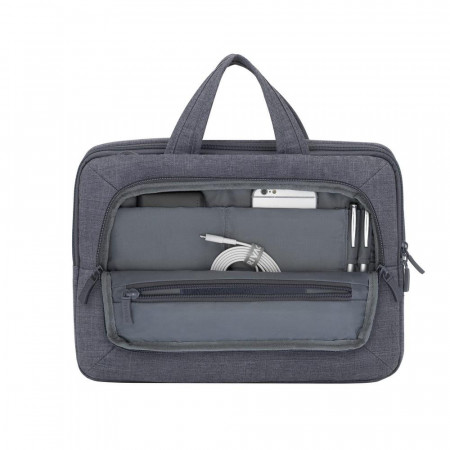 Сумка для ноутбука Rivacase 7520 Alpendorf Canvas Laptop Bag 13.3-14" - image 9