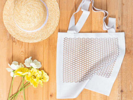 Сумка Lace Stripes 38×38 см - image 1