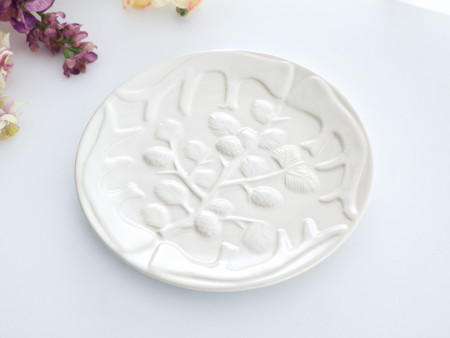 Тарелка Pine 19,5×19,5×2,5 см каменная керамика - image 1