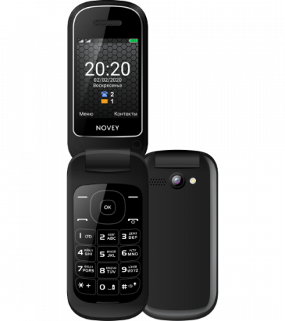 Телефон Novey S70R Black - image 3