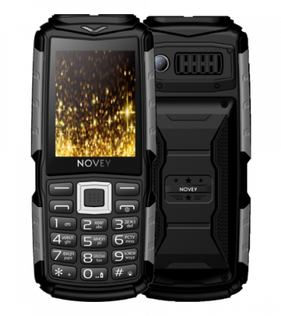 Телефон Novey T300 Tank Comouflage-gold, Black-gold, Black-silver, Black-gray - image 4