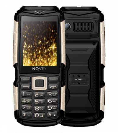 Телефон Novey T300 Tank Comouflage-gold, Black-gold, Black-silver, Black-gray - image 2