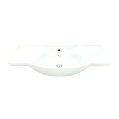 Умывальник VIDIMA SIRIUS/KORONA FURN. LAV. 90X41 1TH WHITE - image 1
