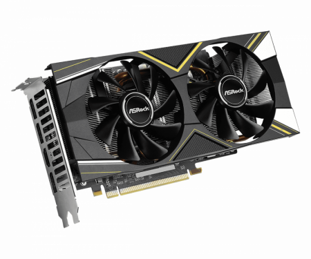 Видеокарта ASRock Radeon RX 5600 XT 1420MHz PCI-E 4.0 6144MB 14000MHz 192 bit HDMI 3xDisplayPort HDCP Challenger D OC 3.6 - image 2