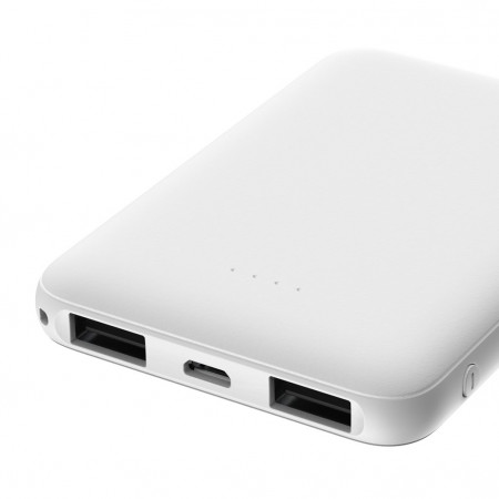 Внешний аккумуллятор OLMIO MINI-5 (5000mAh) White - image 2