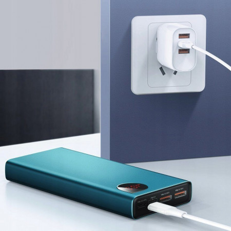 Внешний аккумулятор Baseus 20000mAh PPIMDA A06 green - image 1