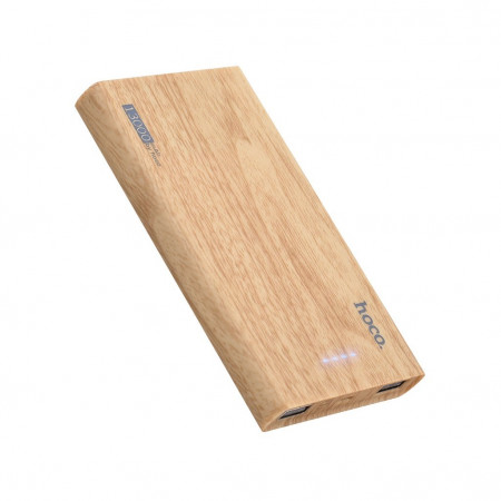 Внешний аккумулятор Hoco B36 (13000mAh) oak wood - image 2