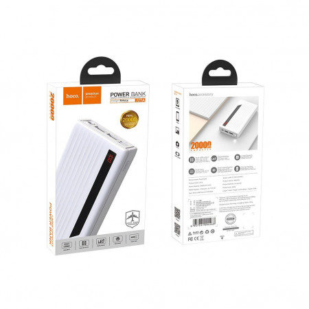 Внешний аккумулятор Hoco J27A (20000mAh) white - image 5