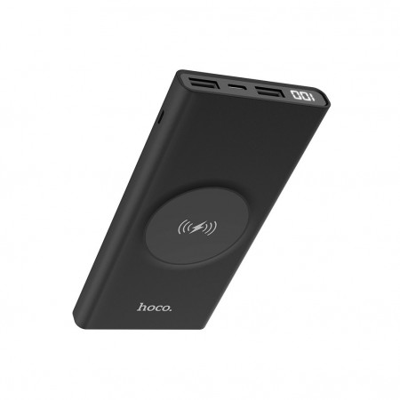 Внешний аккумулятор Hoco J37 wireless (10000mAh) black - image 2