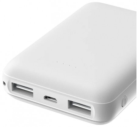 Внешний аккумулятор OLMIO 2.1A 5000mAh белый 039033 - image 1