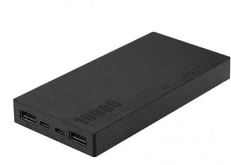 Внешний аккумулятор Remax 10000mAh Bank RPP-55 Чёрный - image 1