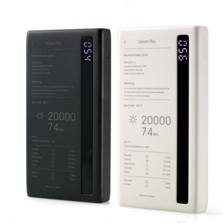 Внешний аккумулятор Remax Linon Pro 20000 mAh - image 1