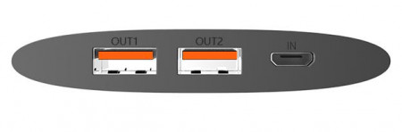 Внешний аккумулятор Vidvie PB711 Grey - image 1