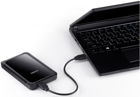 Внешний жесткий диск Apacer AC532 2TB AP2TBAC532B 1 Black - image 1