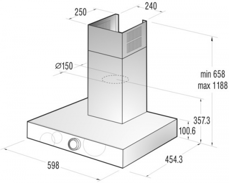 Вытяжка GORENJE DT9SYW - image 3
