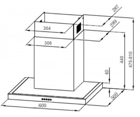 Вытяжка MONSHER COCOS 60 X - image 4