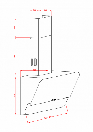 Вытяжка MONSHER TOWN 60 W - image 4